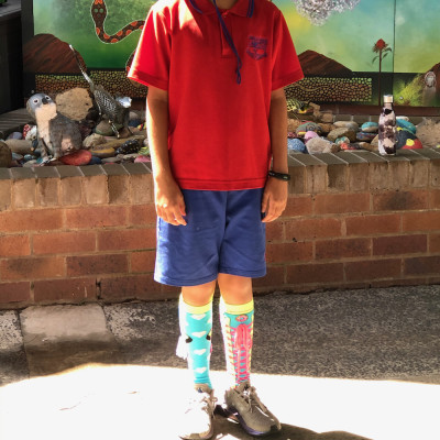 Crazy Socks at St Pius X! image