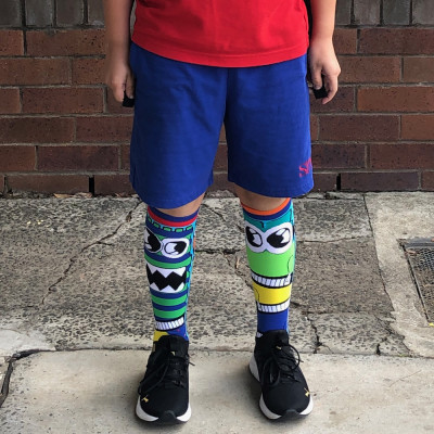 Crazy Socks at St Pius X! image